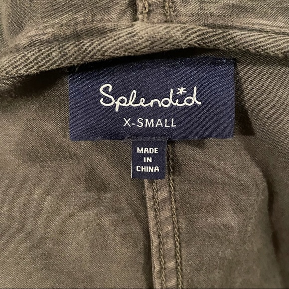 Splendid Dune Sateen Anorak Faux Fur Hood Jacket - Picture 8 of 13